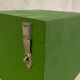 Green box, former ballot box