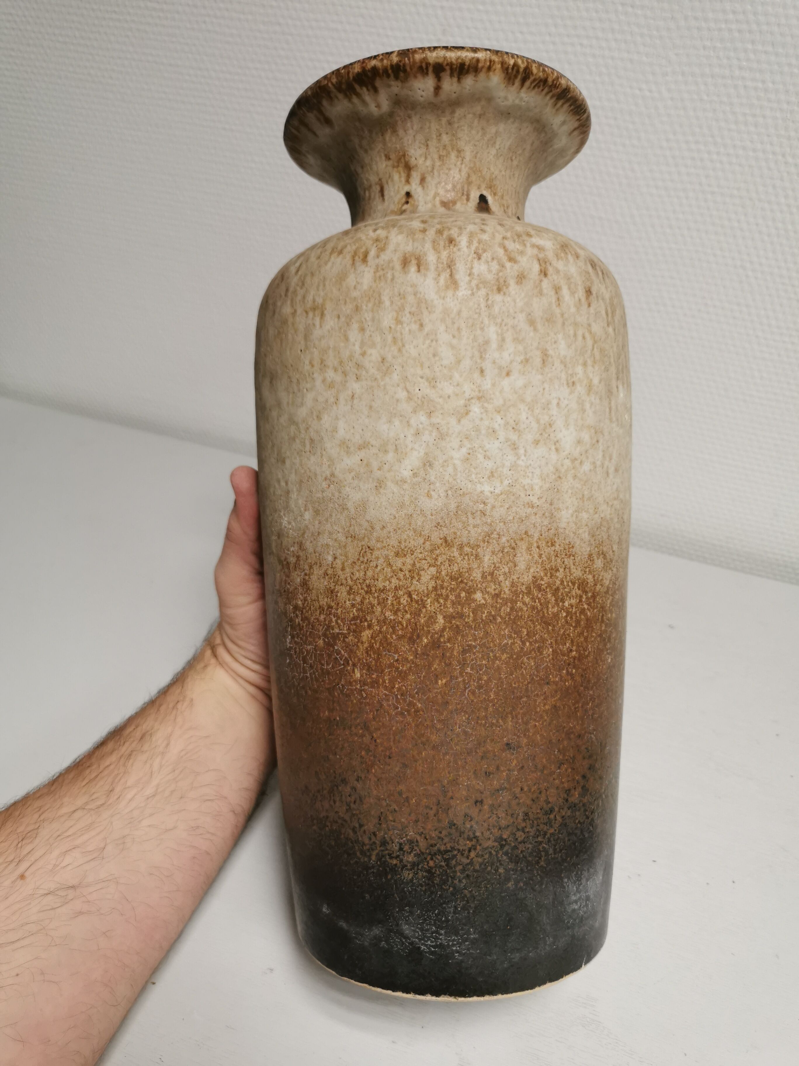 Vintage ceramic vase, 50-60s, West Germany