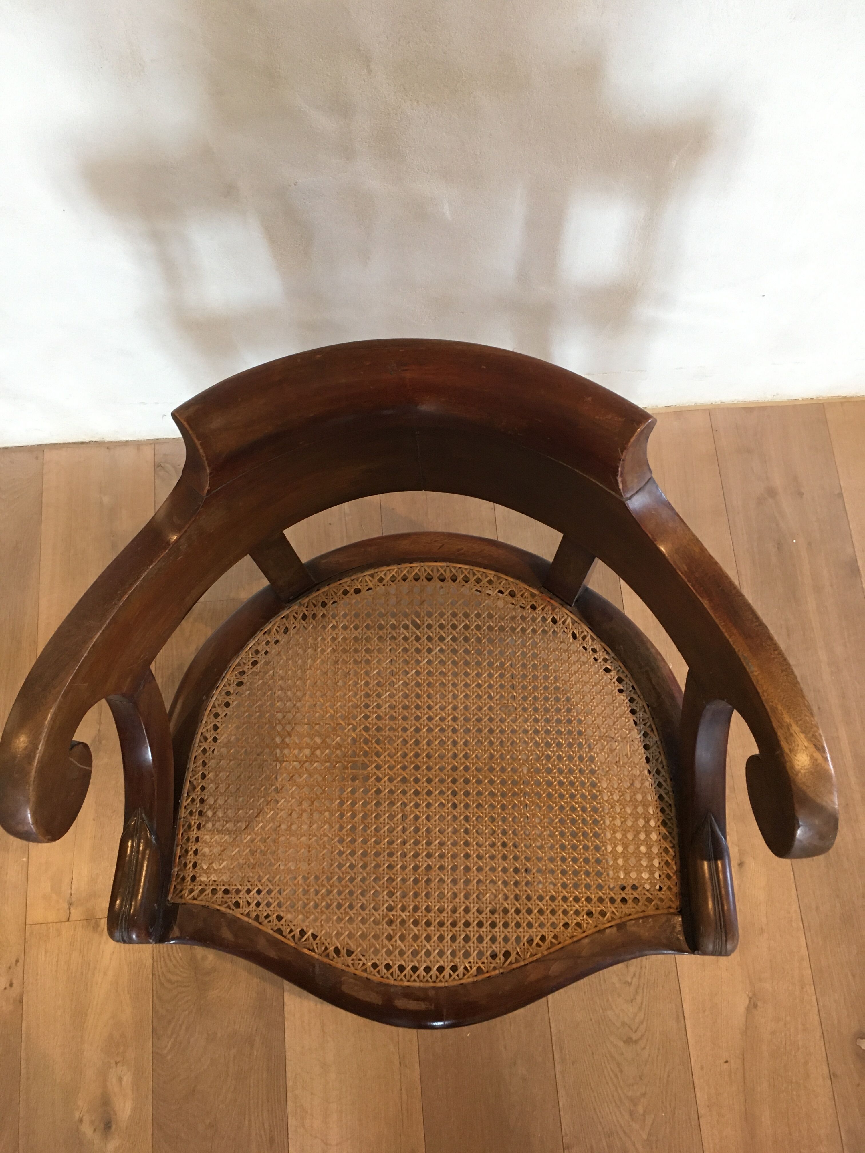 Louis Philippe office chair. Nineteenth century.