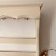Antique wooden wall shelf