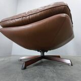 MS68 Lounge Chair and Ottoman by Madsen & Schubell, 1960s