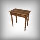 Small walnut desk table, Louis-Philippe style – 19th century