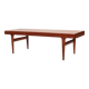Extendable coffee table designed by Johannes Andersen for Uldum Møbelfabrik, Denmark, 1960s.