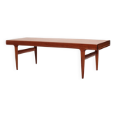 Table basse extensible conçue par Johannes Andersen pour Uldum Møbelfabrik, Danemark, années 1960.
