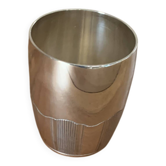Silver-plated metal cup Boulenger