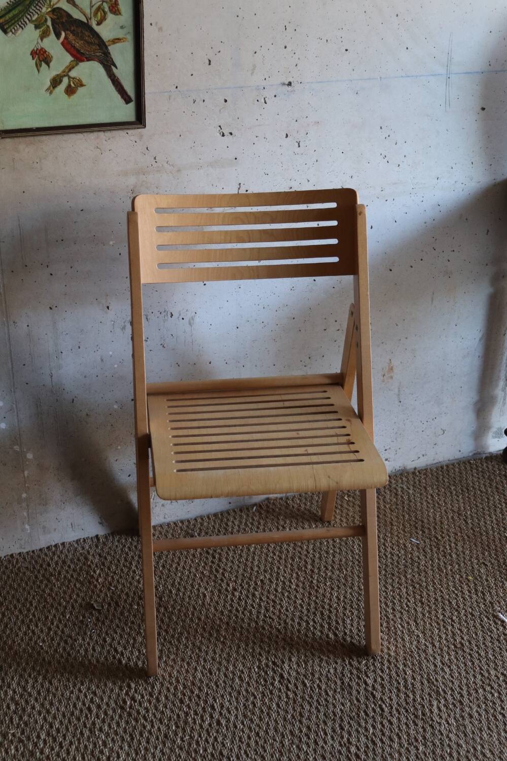 Scandinavian folding chair from the 60s/70s