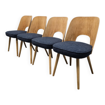 Chaises de salle à manger d'Oswald Haerdtl, années 1950, lot de 4
