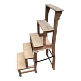 Solid wood stepladder chair 1920