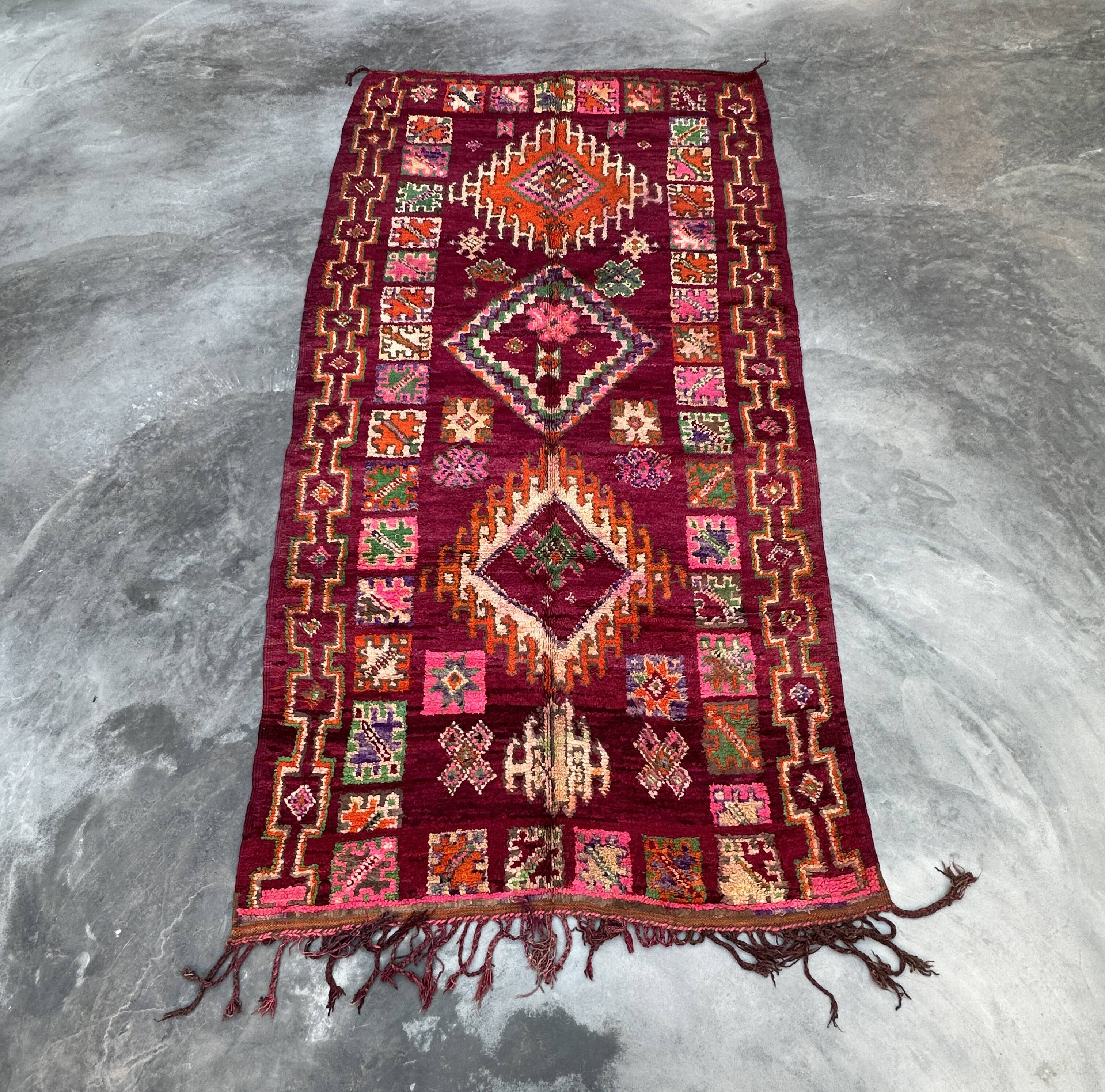 Moroccan carpet - 167 x 333 cm