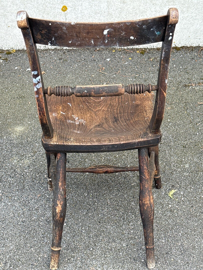 Set of 3 chairs – Vintage – Furniture – Solid wood