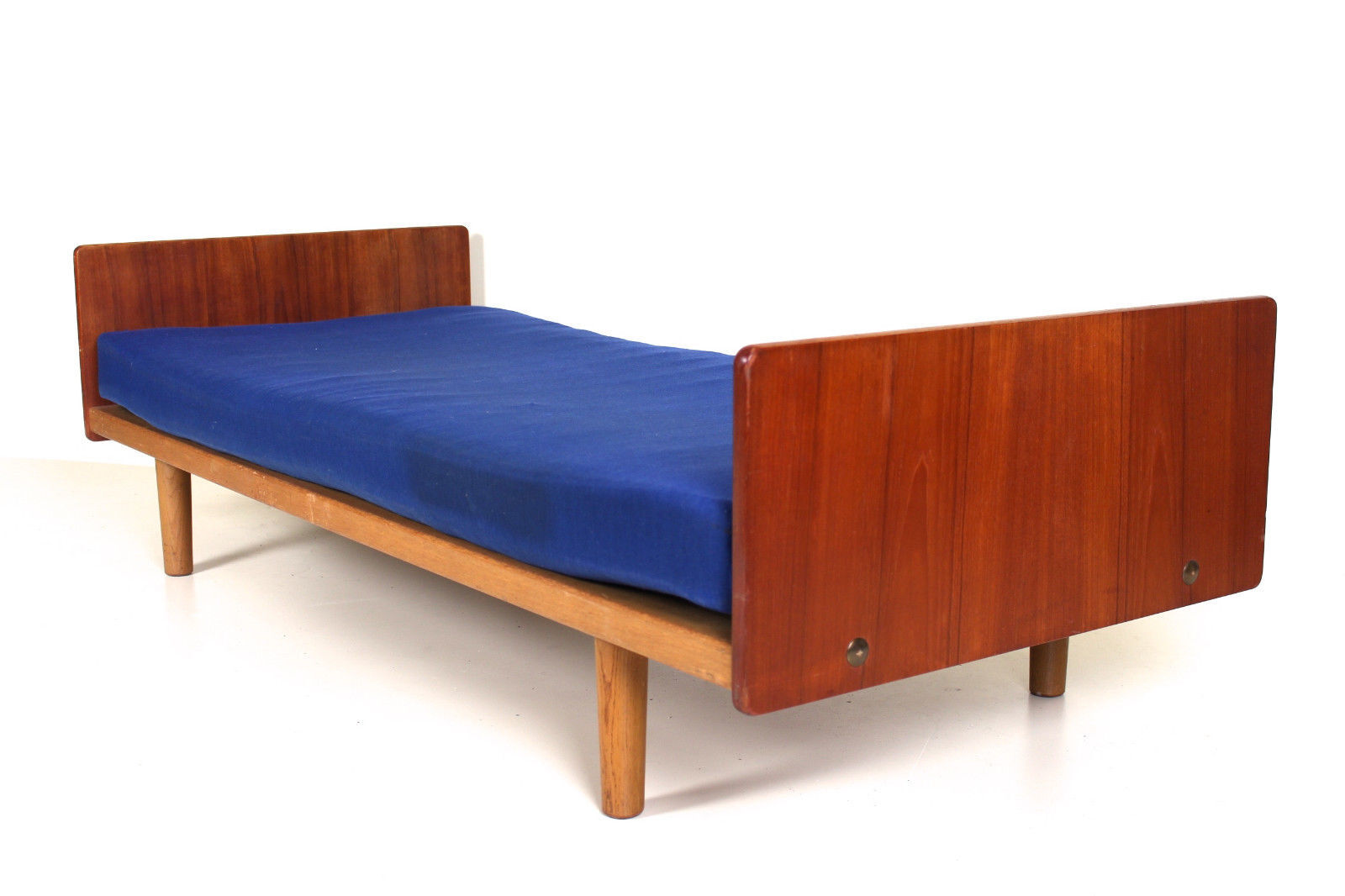 Sofa bed in day style vintage teak Danish 1960-70s