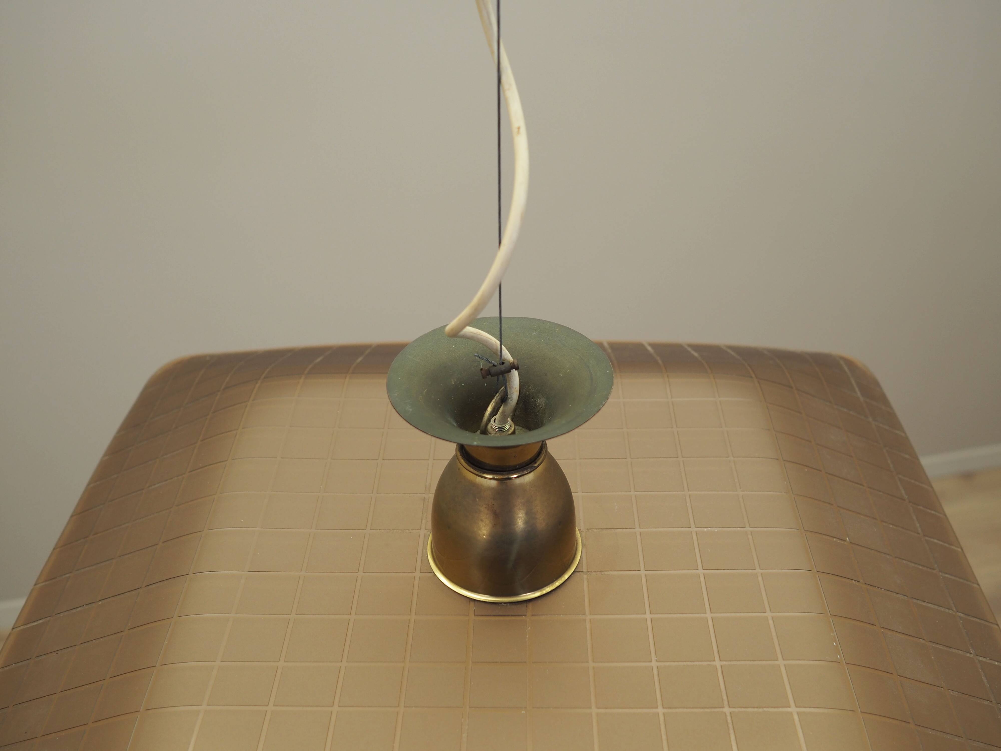Pendant lamp, Italian design, 1970s, production: Italy