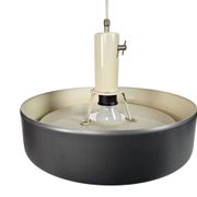 Anvia Almelo - J. Hoogervorst - "modèle 4017" - Lampe suspendue Ufo - anthracite