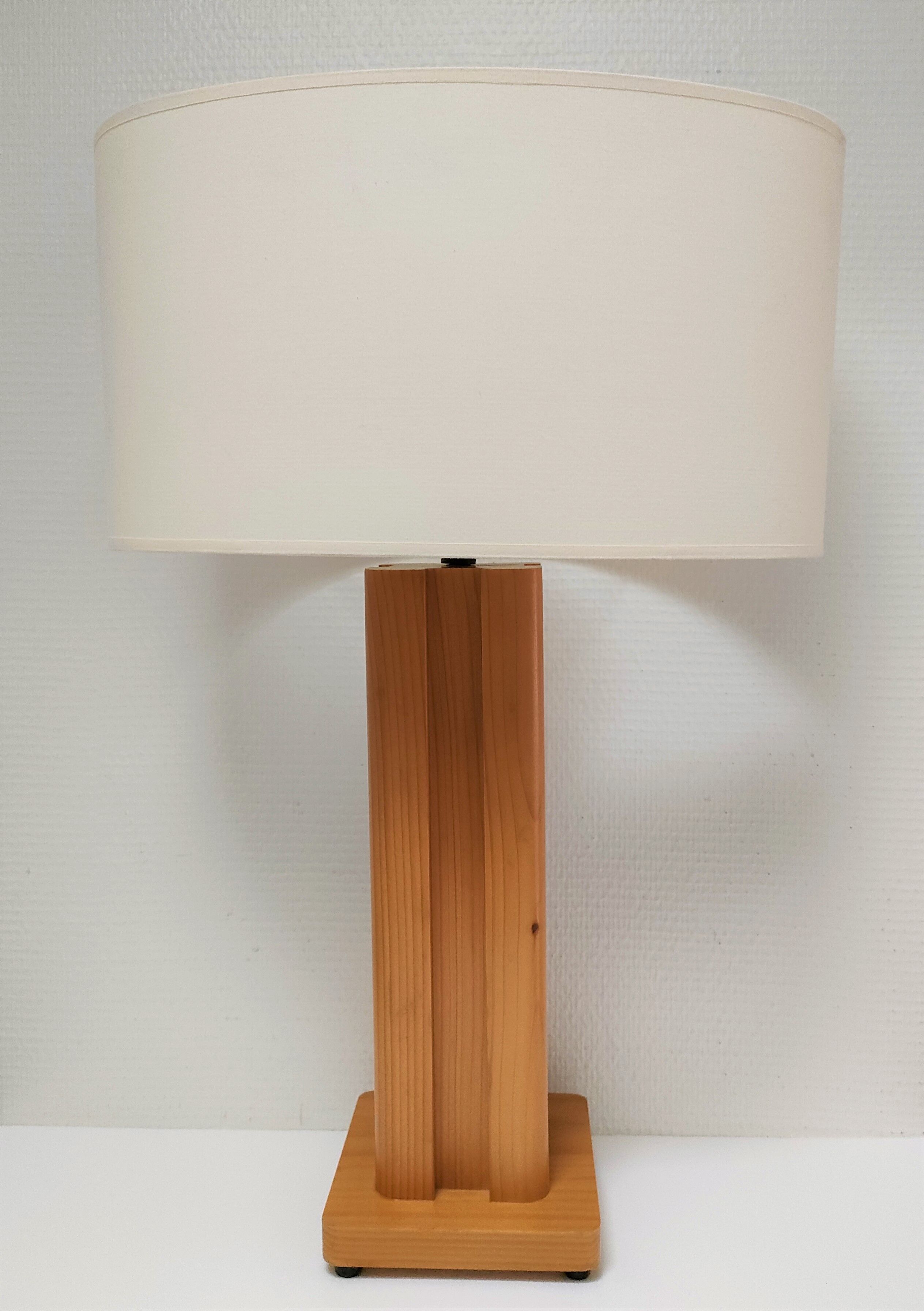 Lamp foot XL pin design 90s H. 44 cm