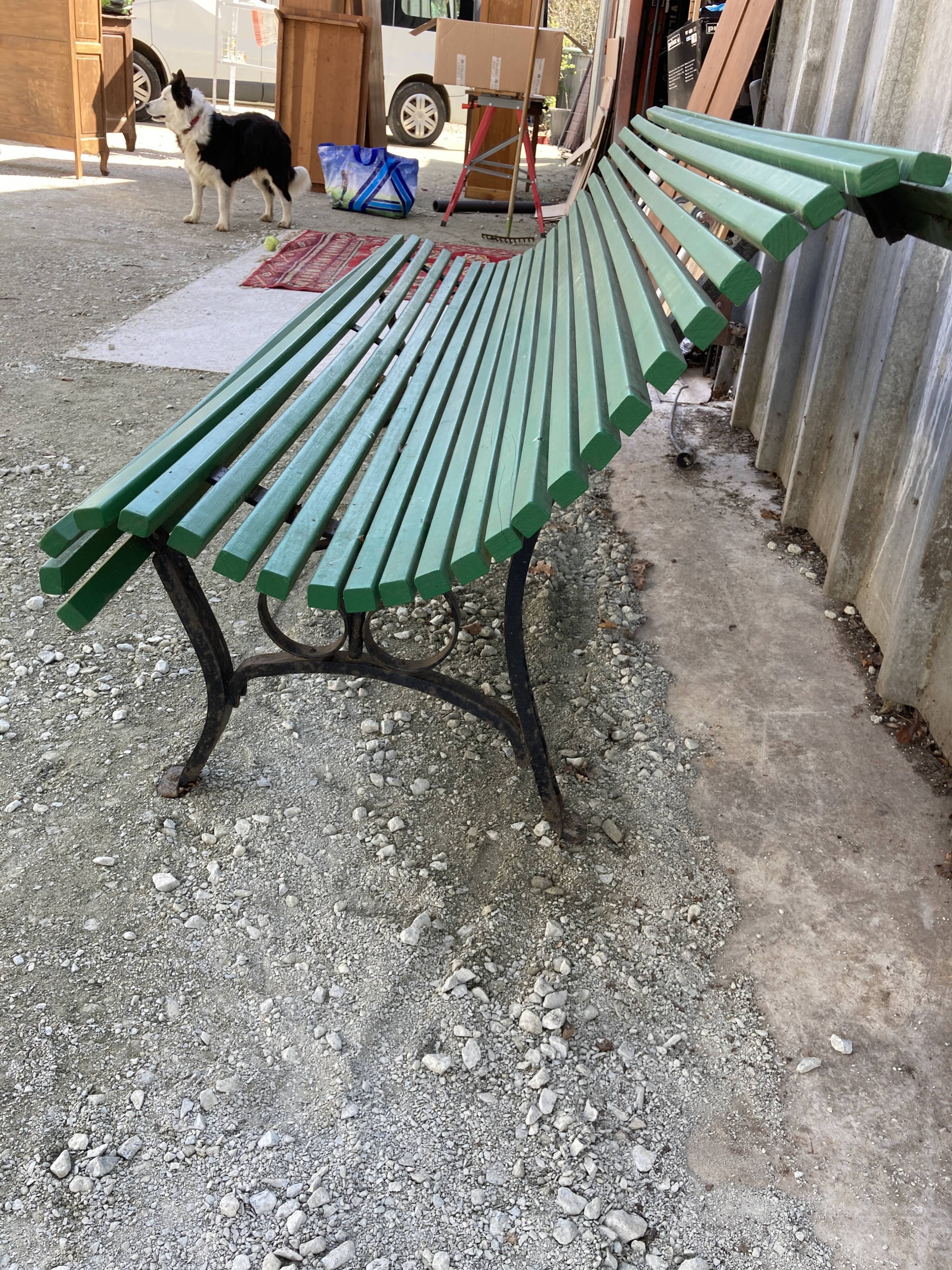 Outdoor bench