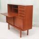 1960s sideboard - secretary combination in teak