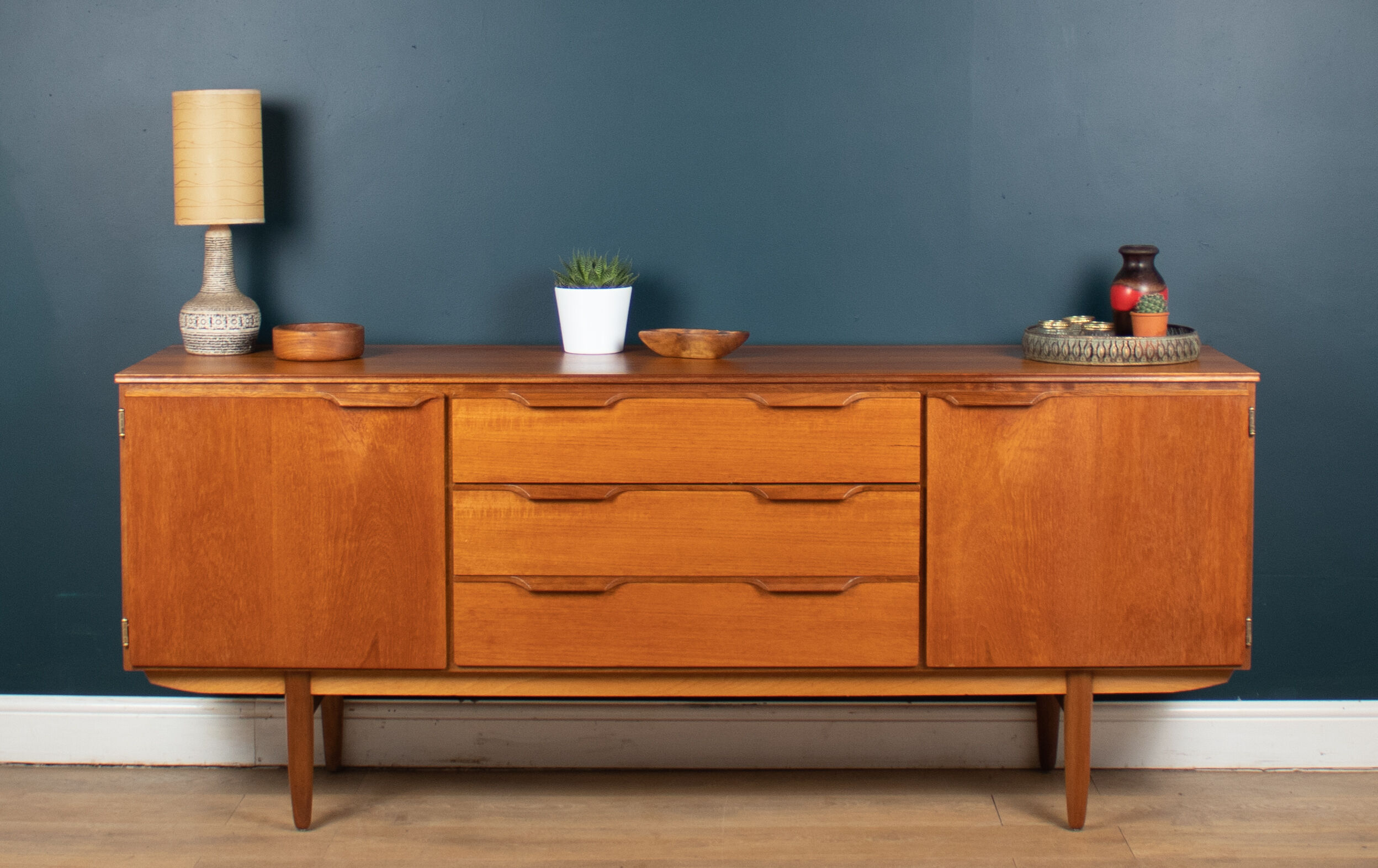 Restored teak retro 1960s austinsuite mid century sideboard