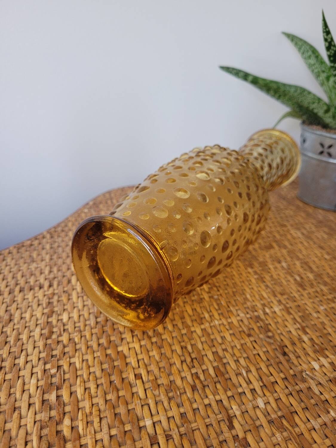 Vase ambré Empoli