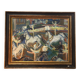 Painting Oil on Canvas Fauvism Circus Horse Dancer Circa 1960