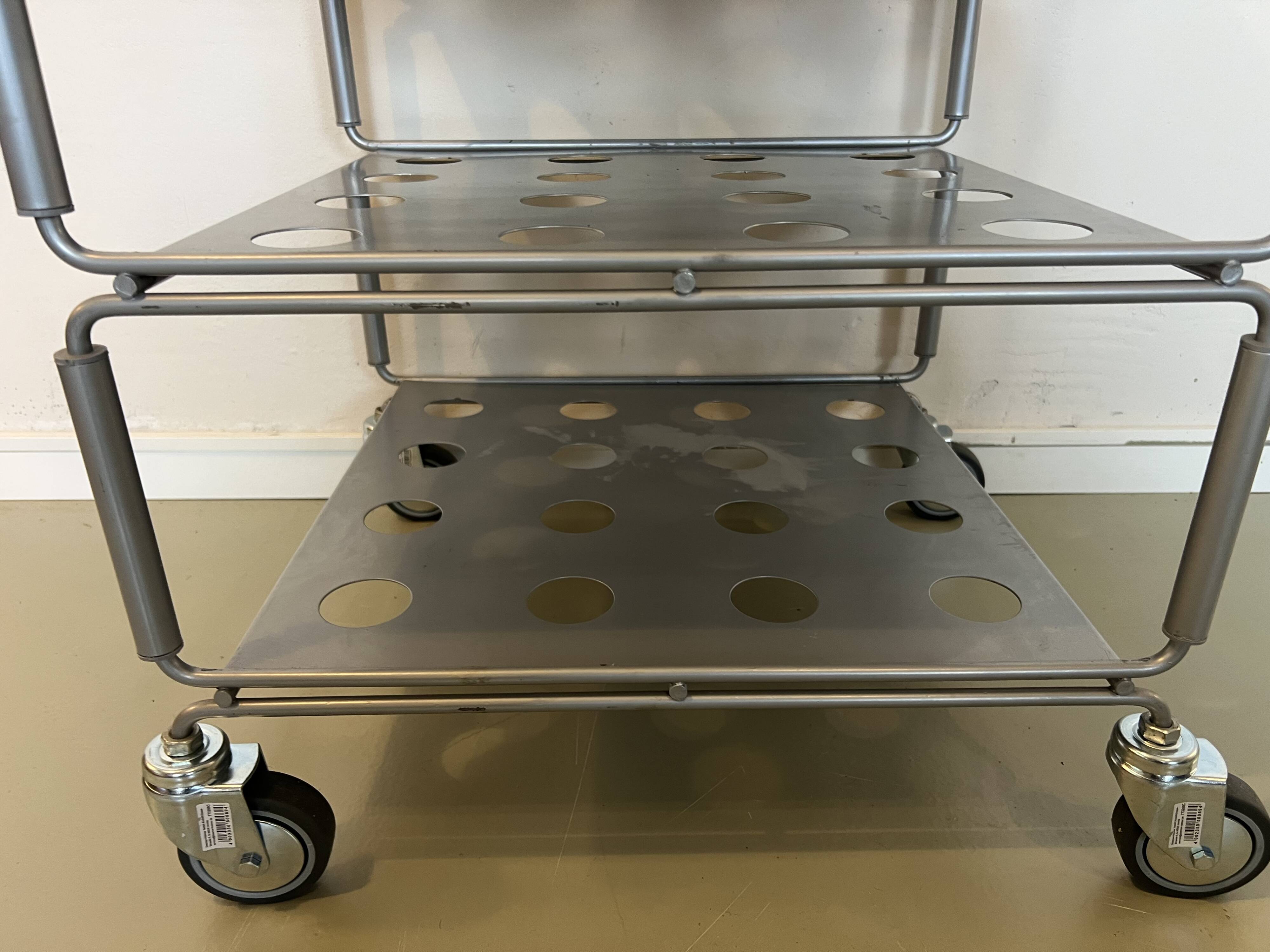 Tunstall Vintage rolling shelf IKEA Niels Gammelgaard 1990s