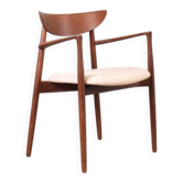 Fauteuil en teck du milieu du siècle par Harry Østergaard pour Randers Møbelfabrik, 1960