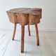 Coffee table, side table, brutalist end table.