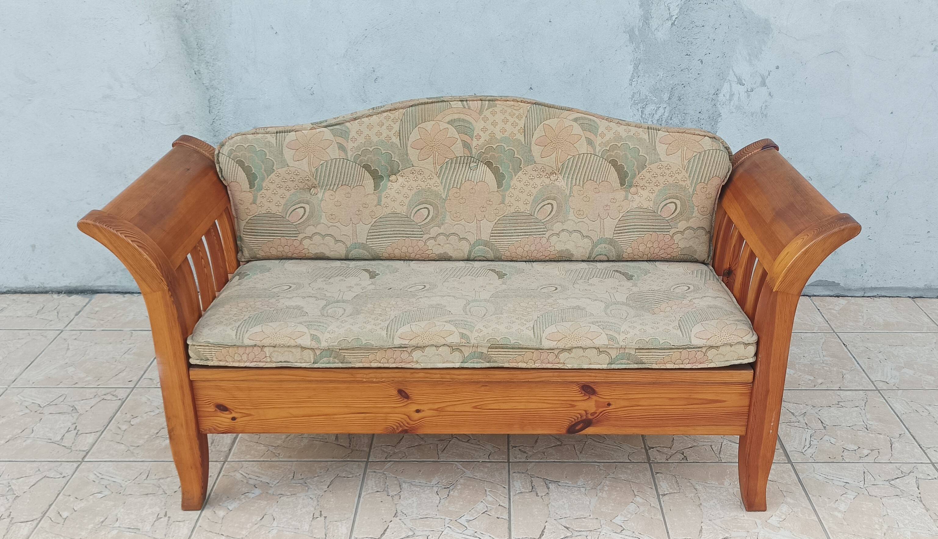 Vintage pine bench