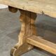 Rustic farmhouse table