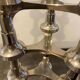 Set of 5 modular candlesticks variant NAGEL BMF vintage 1970