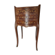 Marquetry bedside table