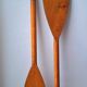 Large paddle, vintage wooden oar