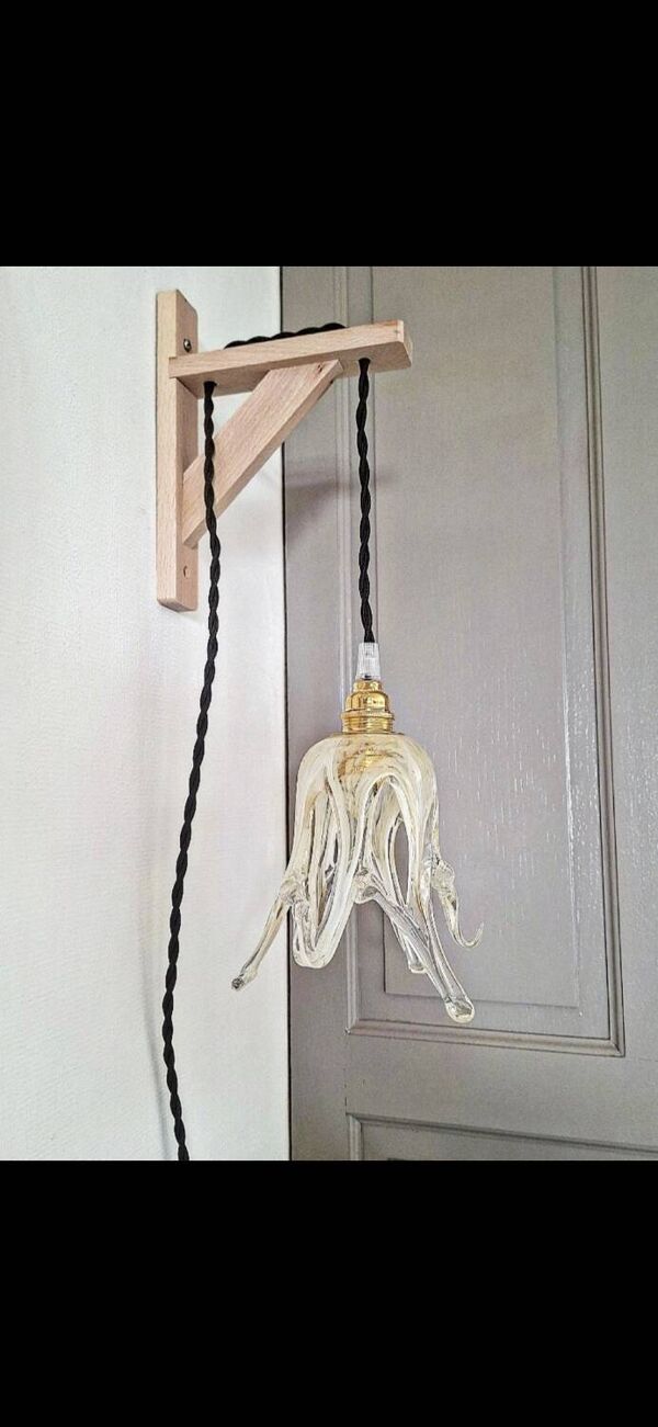Applique vintage murano