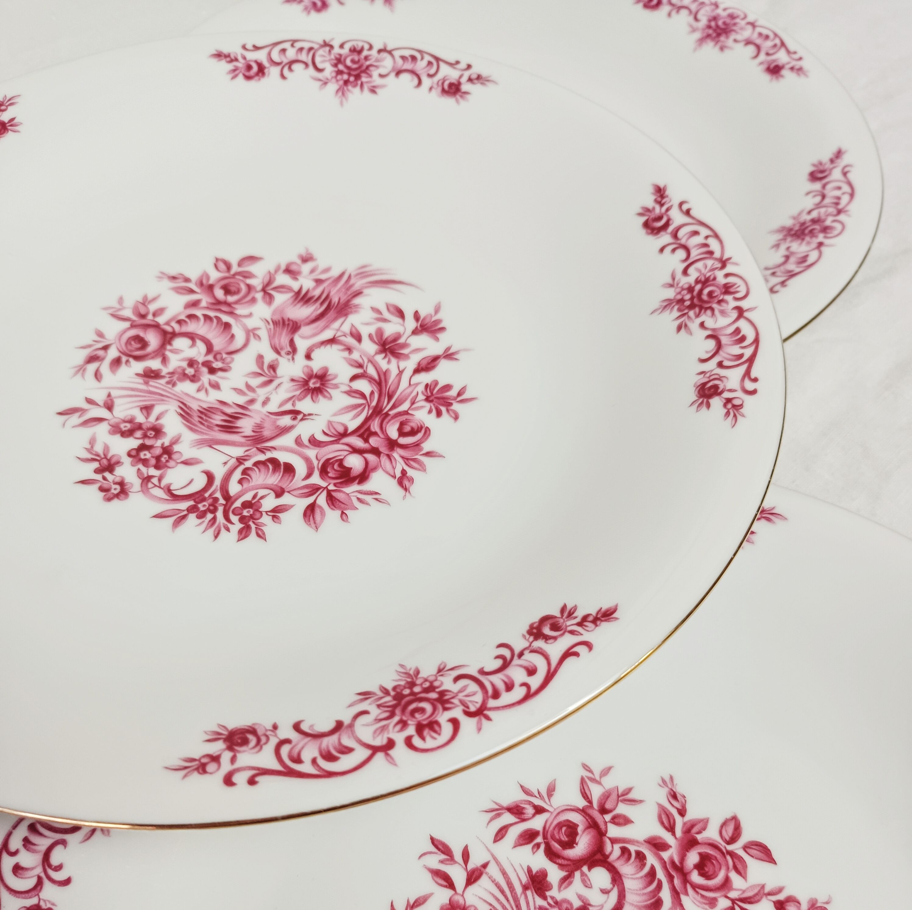 7 flat plates Fleuries Bavaria