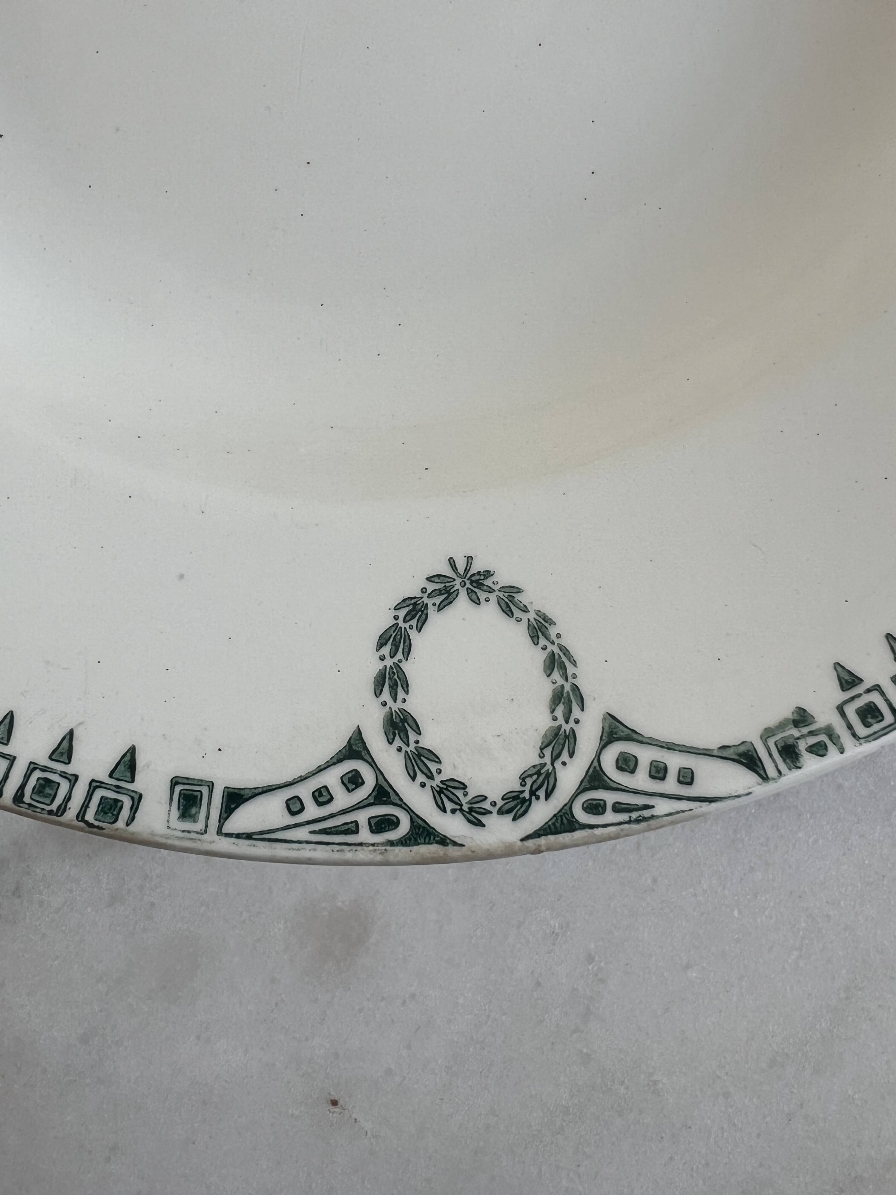 Ironstone Set of 3 Deep Plates Ceranord St Amand