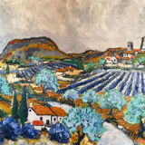 Landscape signed Amalvy
