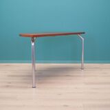 Teak half round table, Danish design, 1970s, manufacturer: Bent Krogh