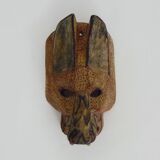 Popular art Hand-carved Jaguar mask Guatemala