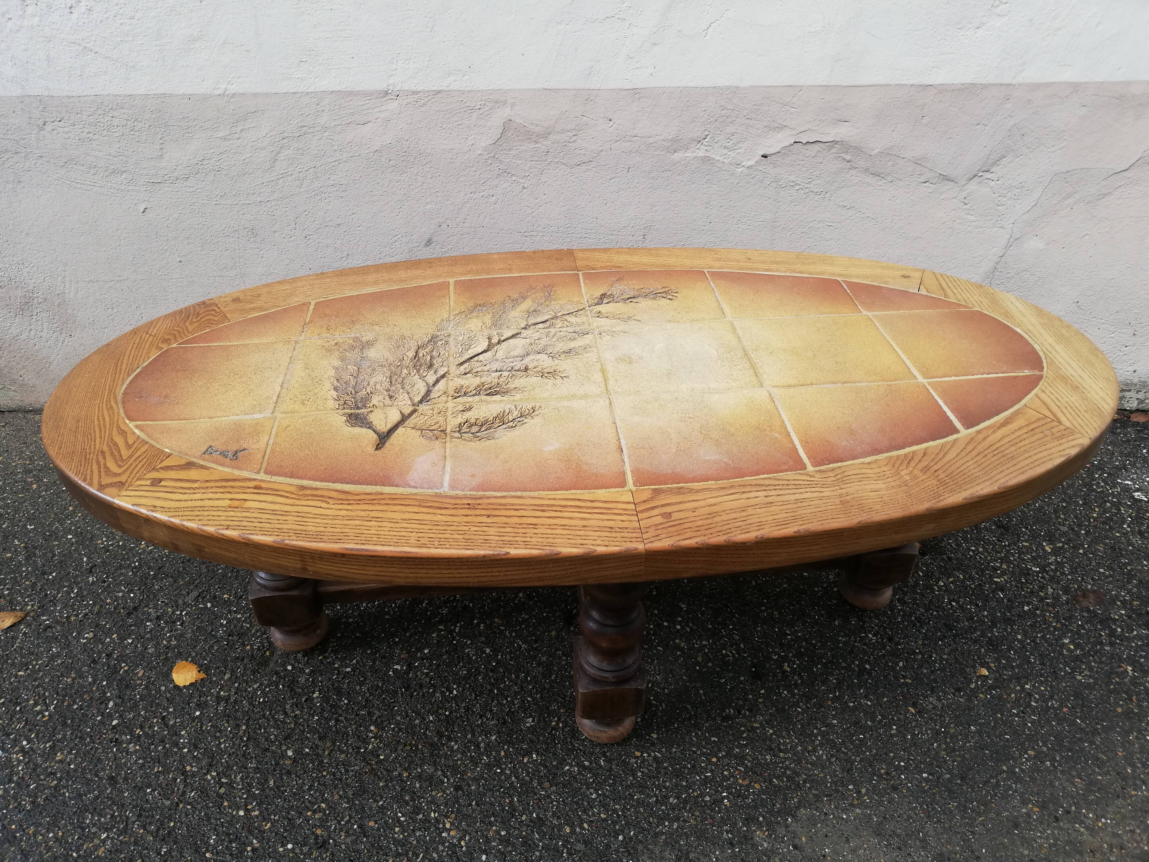 Table basse en céramique