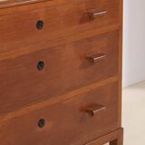 1930s Funkis Chest of Drawers in Oak, Sweden