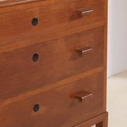 Commode Funkis des années 1930 en chêne, Suède