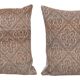 Set of 2 vintage kilim cushion covers 56x51 cm