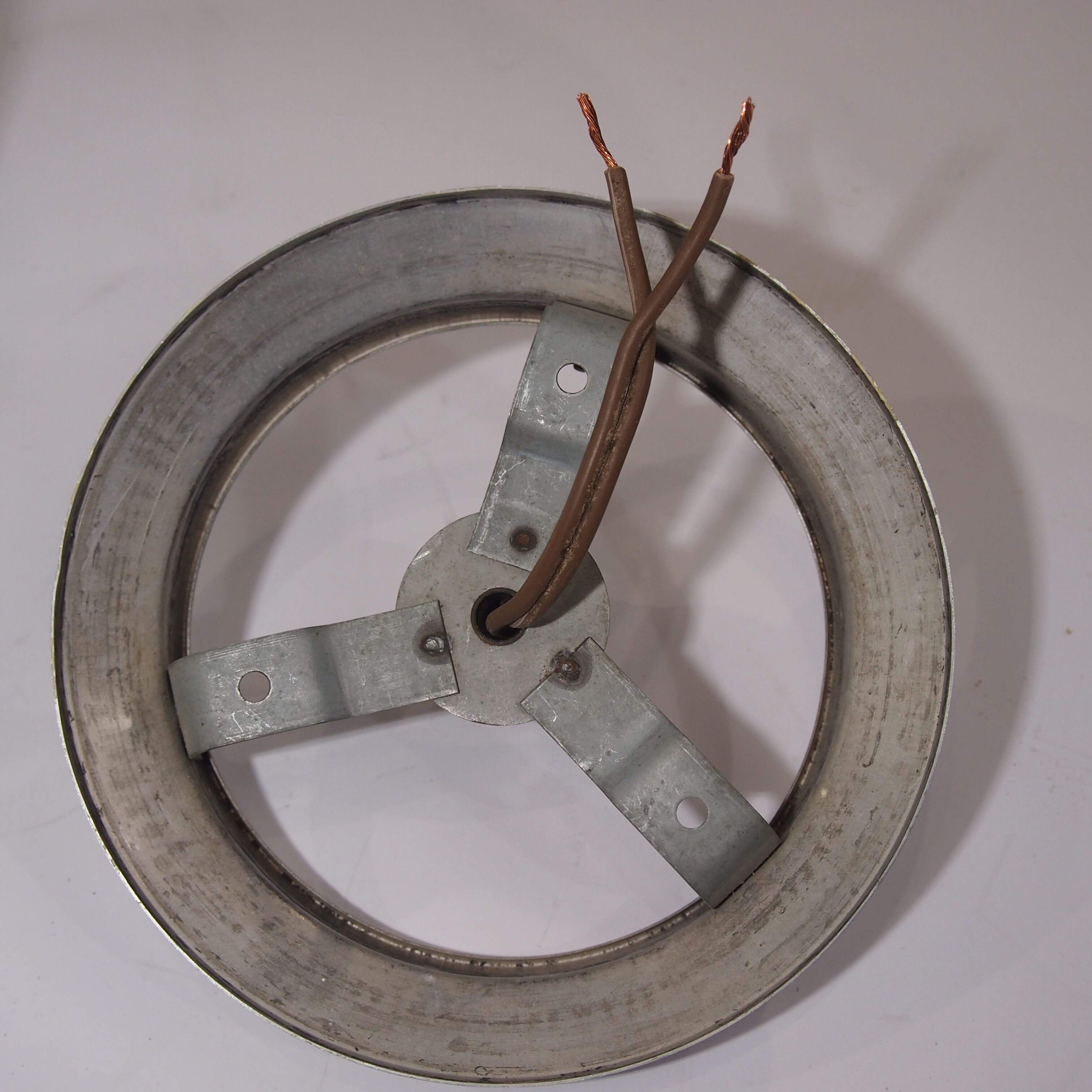 Glass vintage globe ceiling light