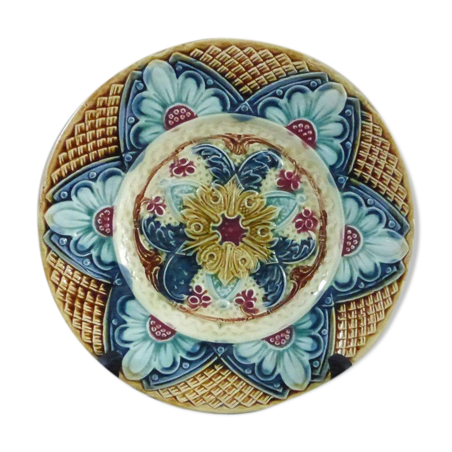 Lots of faience plates