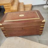 Solid mahogany chest