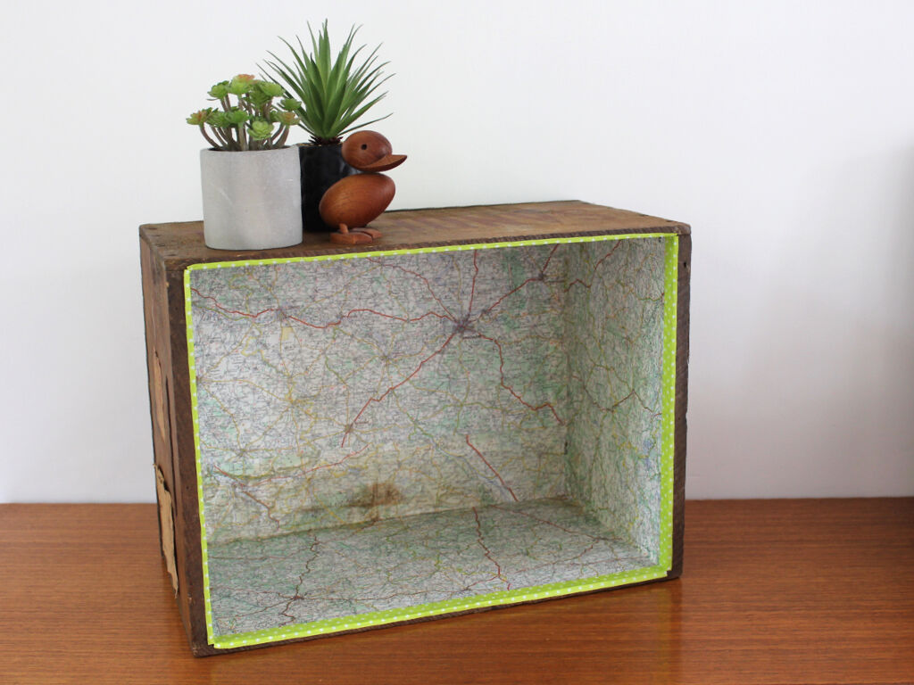 Sandeman wooden crate