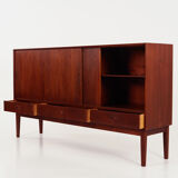 Highboard teak scandinavian design of the 70s