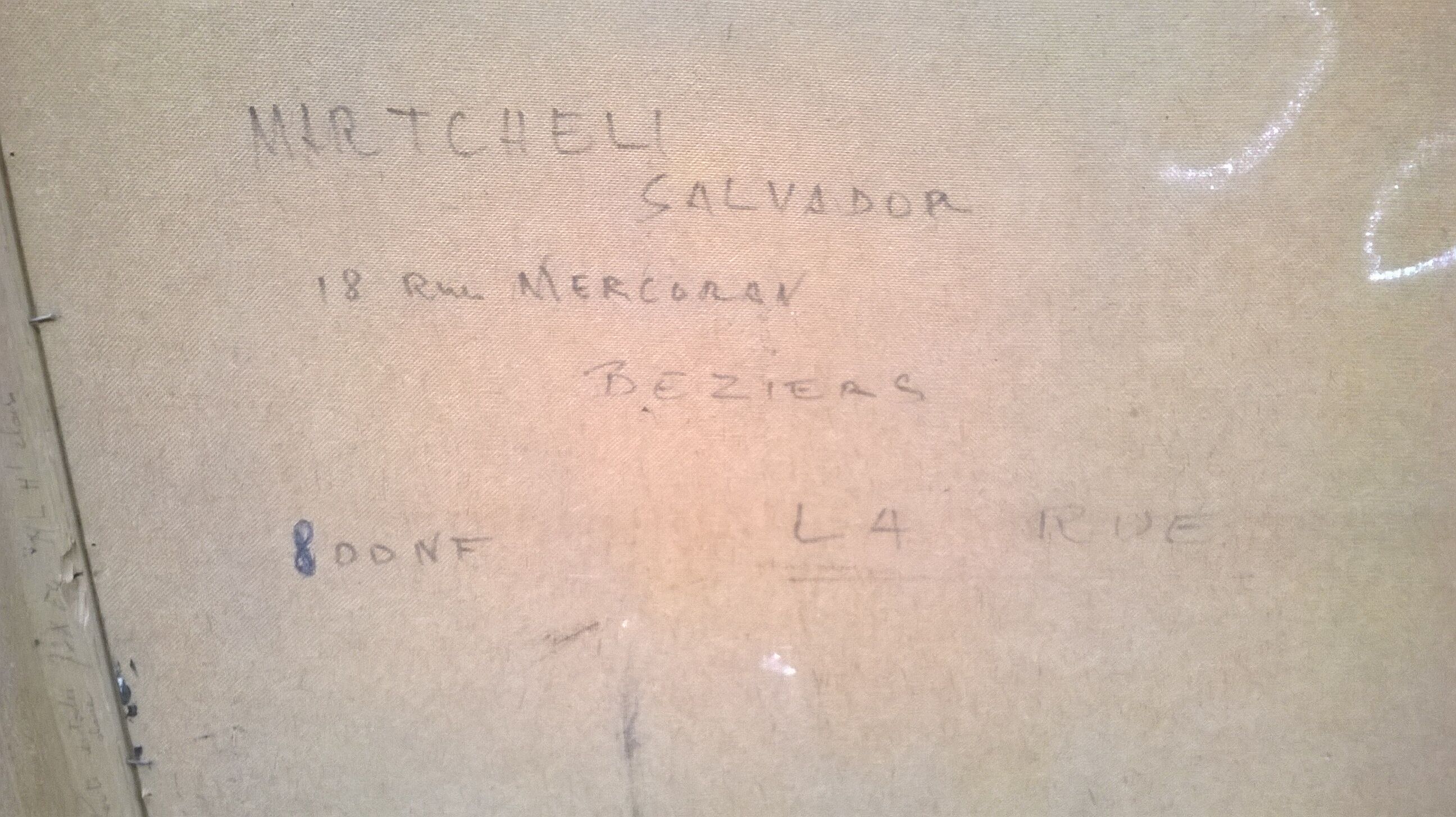 Vintage painting 1950-1960