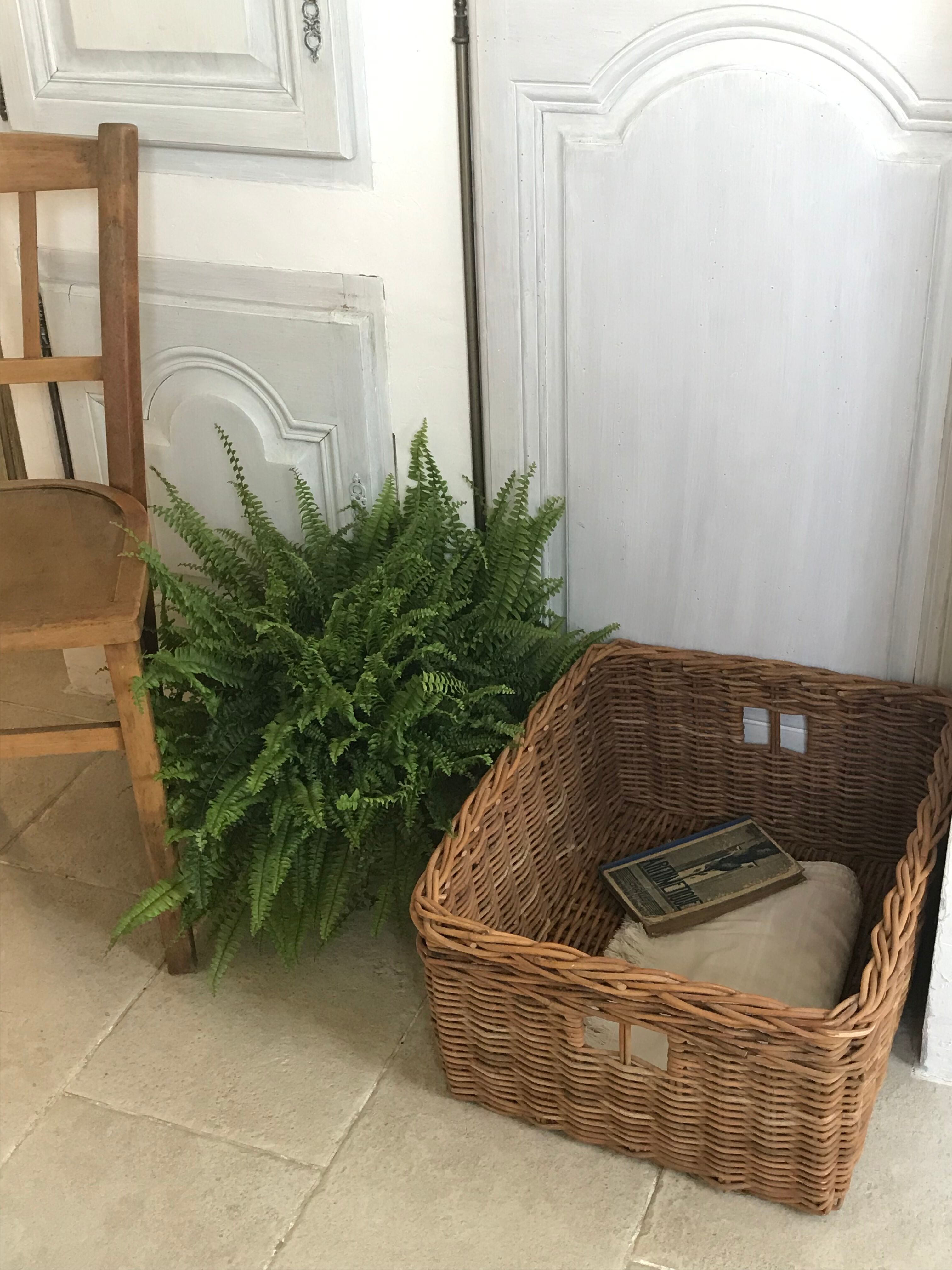 Wicker laundry clothing