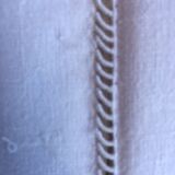 Old white linen sheet monogram TT 222 X 300 cm