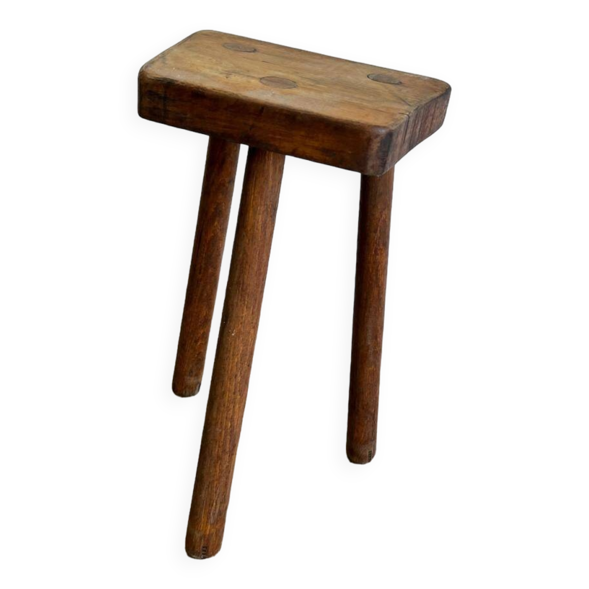 Vintage tripod stool/stool/vegetable table